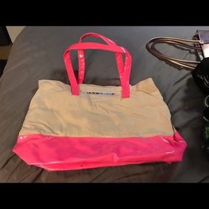 Victoria’s Secret pink tote bag gently used
